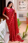 Glory By Kashvi Georgette Bandhej Saree